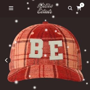 Billie Eilish “BE” Plaid Hat – Spotify Fans First Exclusive